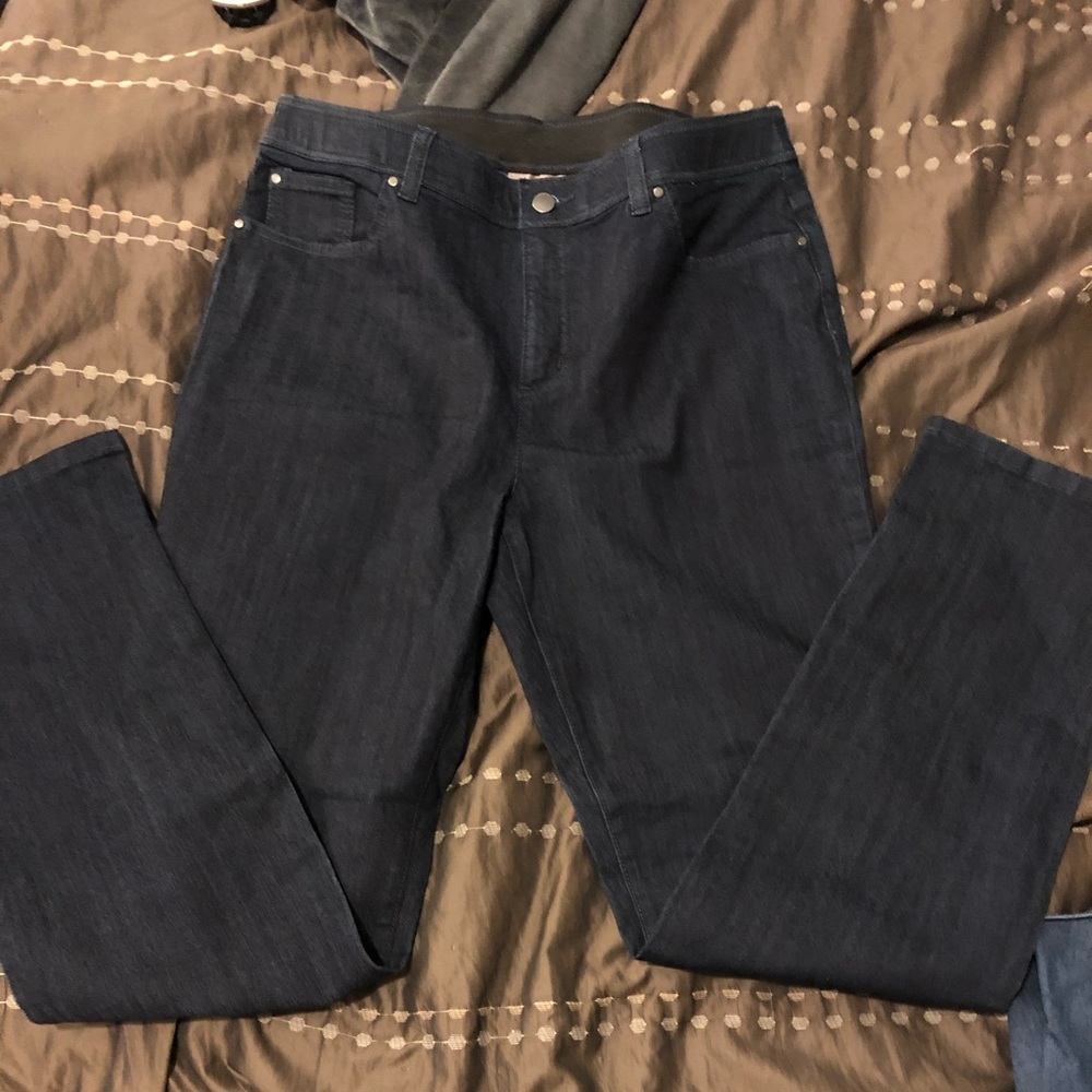Dark Blue Chico jeans size 2, regular